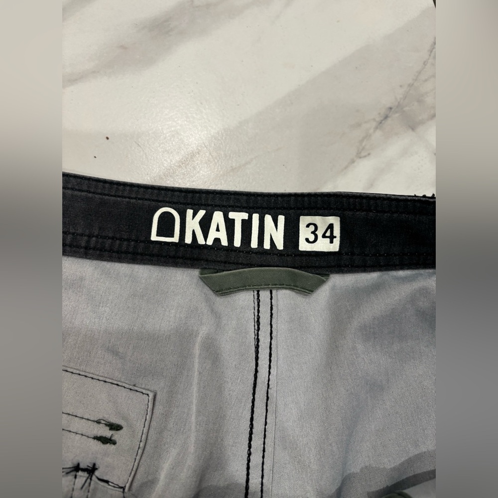Katin Black Board Shorts Quick-Dry Swimwear Size:34 - Picture 7 of 10